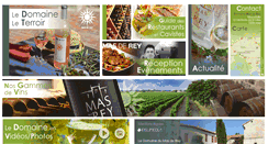 Desktop Screenshot of domaine-masderey.com